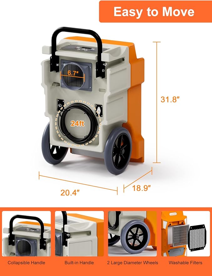 190 PDD Commercial Dehumidifier - Image 7