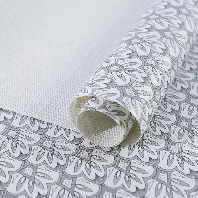 12inx50FT Shelf Liner Non Slip 12 inch Wide, Non Adhesive Drawer Liner by DwellAid