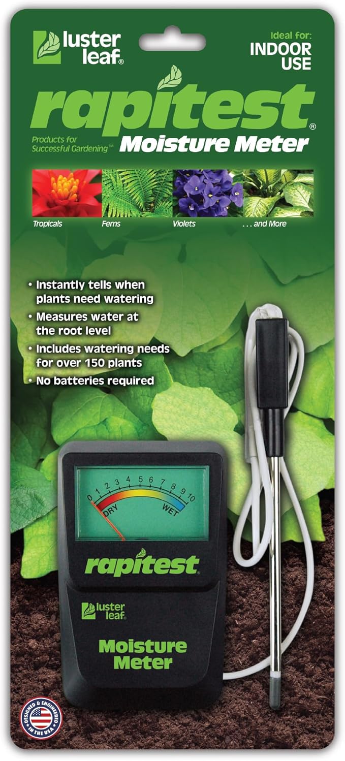 Luster Leaf 1820 Rapitest Soil Moisture Meter by LusterLeaf