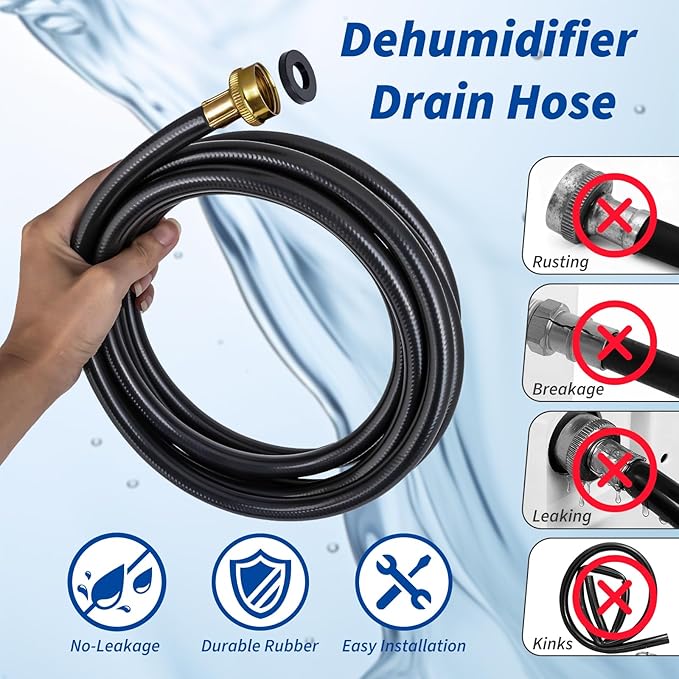 13FT Dehumidifier Drain Hose Compatible - Image 2