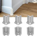 uxcell Self Adhesive Baseboard Corner Blocks, 2.2 Inch Wall Edge Corner by uxcell