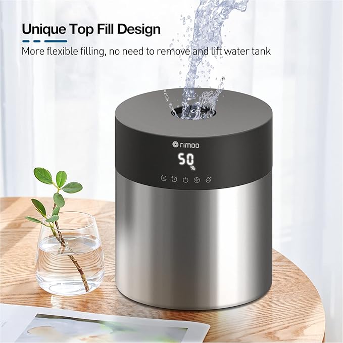 4.5L Humidifiers for Bedroom Large Room, Ultrasonic Cool Mist Humidifier - Image 5