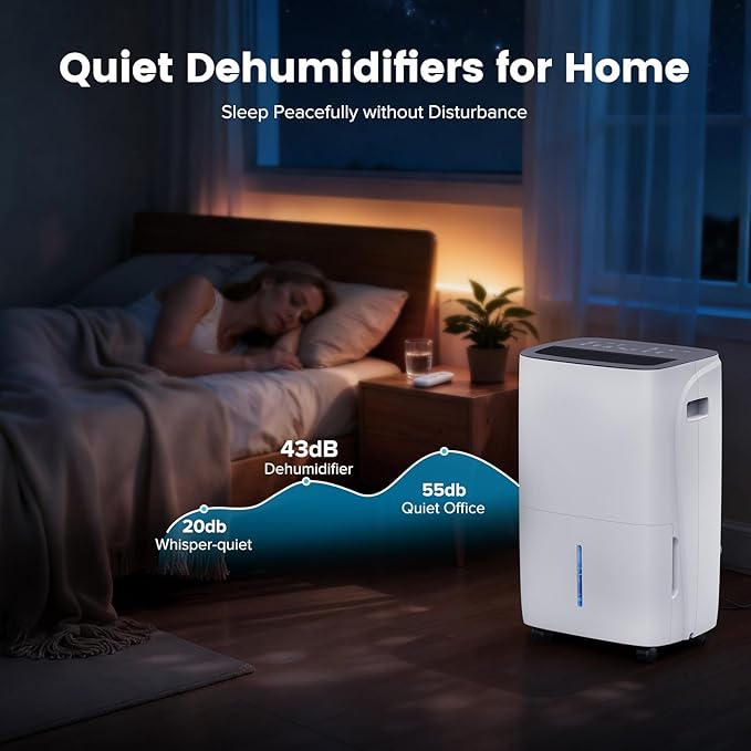 150 Pint Dehumidifier for Basement and Home, Covers up to 6, 500 Sq. Ft Rooms - Image 8