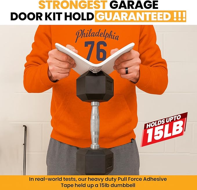 BEEST FULLSTOP Garage Door Insulation Kit w/ Seals & Window Films - Image 7