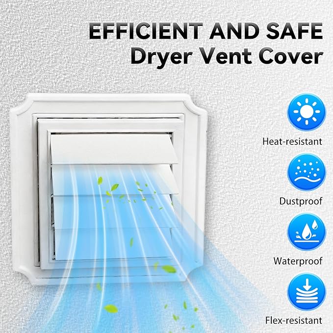 Dryer Exhaust Vent Cover Panel Replacements - Image 7