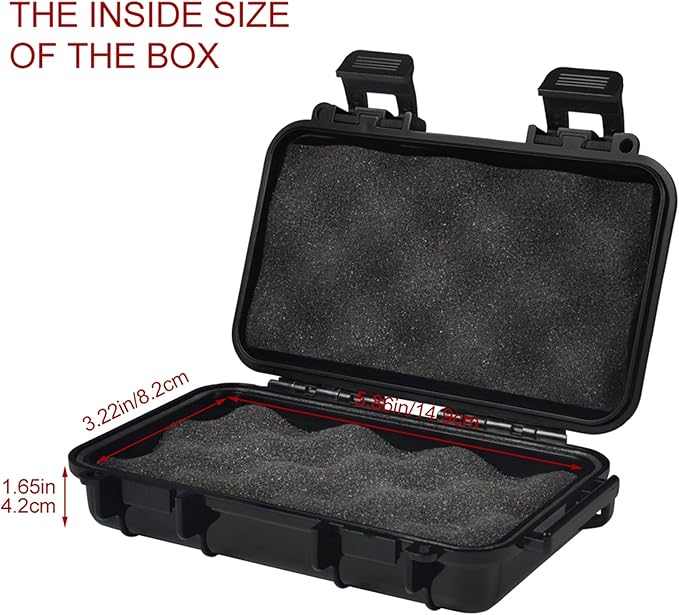 Dry Storage Box, Shockproof Waterproof Box Storage Case Waterproof Plastic Box - Image 2