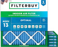 Filterbuy 30x30x1 Air Filter MERV 13 Optimal Smoke & Allergy Defense, by Filterbuy