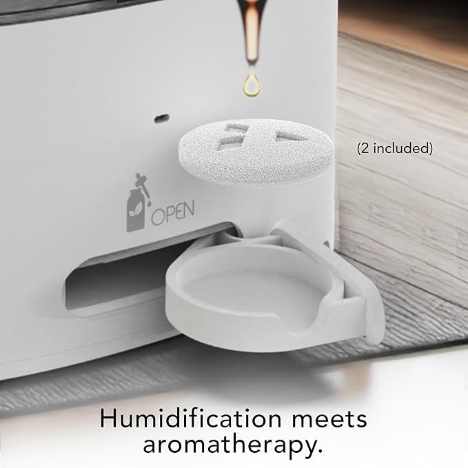 Vornado MISTIC 8 Whole Room Ultrasonic Humidifier, Aromatherapy, 2-Gallon Tank - Image 4