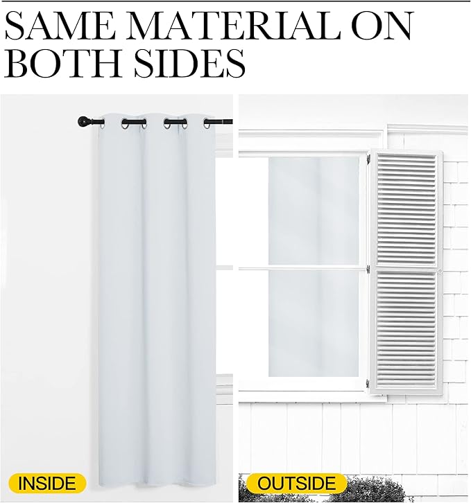 NICETOWN Ceiling Curtains, Room Divider Curtain Screen Partition, Vertical Blind - Image 5