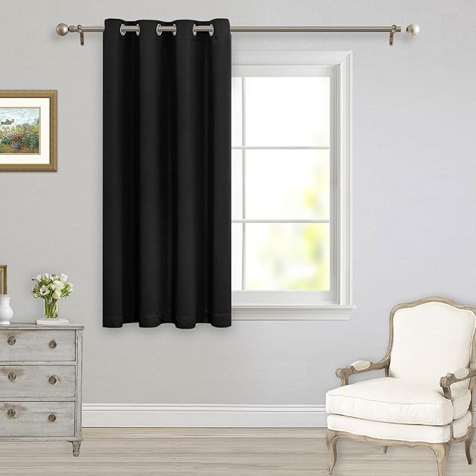 MYSKY HOME Blackout Curtain, 54 Inch Length, Grommet Room Darkening, Triple - Image 7