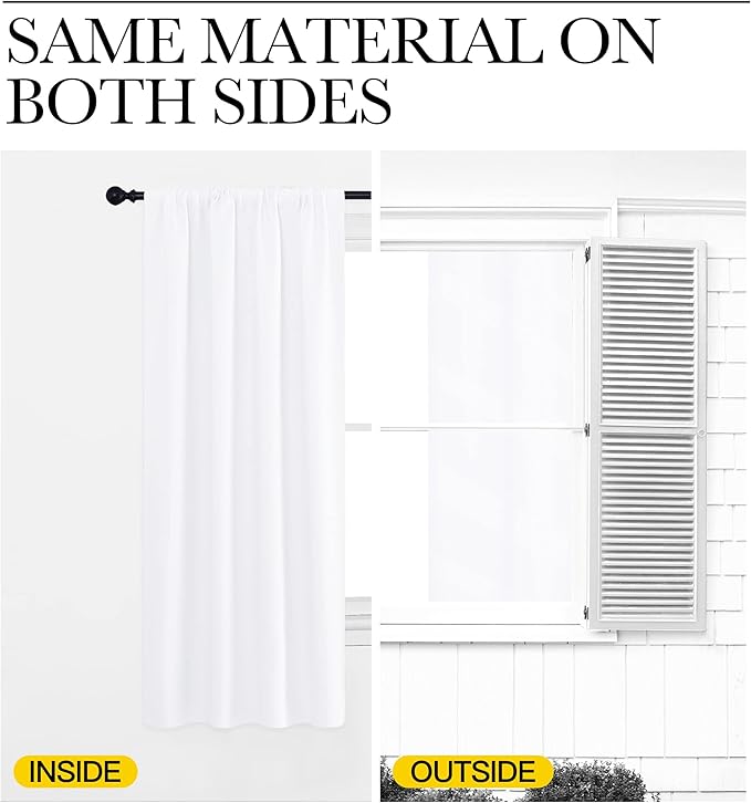 NICETOWN Room Darkening Curtains - Image 5