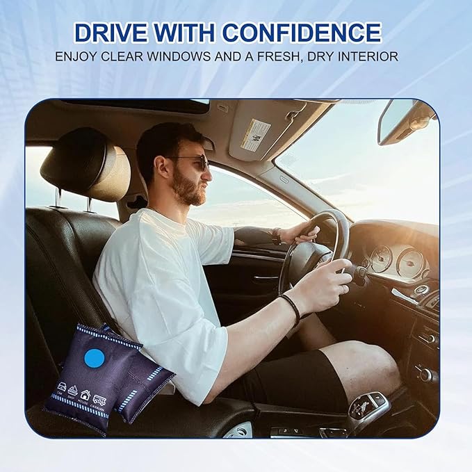 Reusable Dehumidifier Bags, Car Moisture Absorber - Image 7