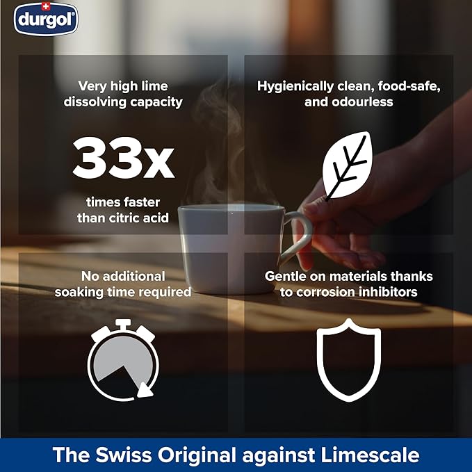 Durgol Swiss Espresso, Descaler and Decalcifier - Image 6