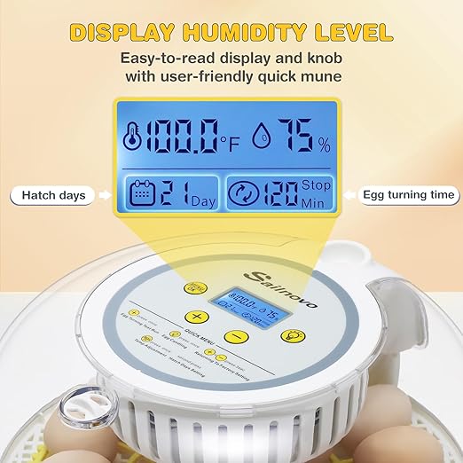 Sailnovo 18 Egg Incubator for Hatching Eggs - Image 4