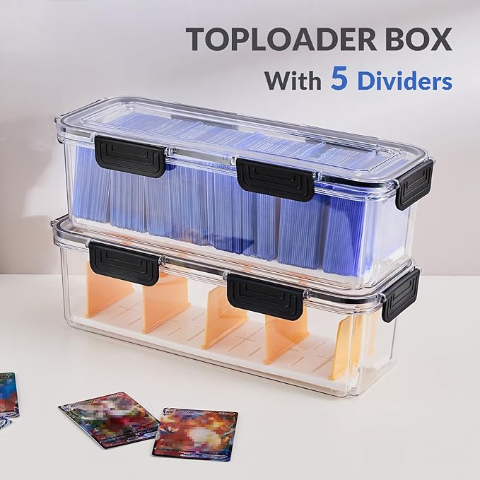 Toploader Storage Box, Trading Card Storage Box - Image 2