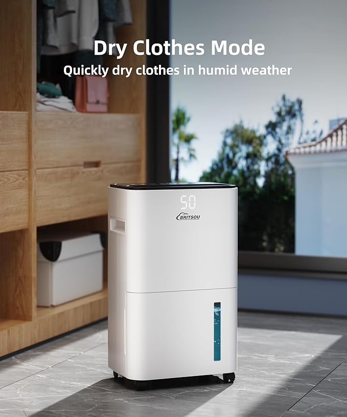 BRITSOU 34 Pint Dehumidifier, Smart Dehumidifiers - Image 6