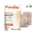50g x 20 packs Fonday Rechargeable Silica Gel Desiccant Packets Fast Reactivate by Fonday