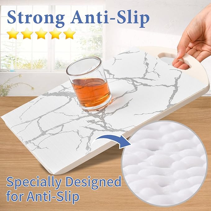 Drawer and Shelf Liner for Kitchen Cabinet: 23.6 in X 20 Ft Non Slip Waterproof - Image 5