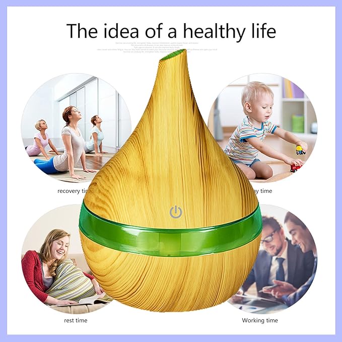 FULLBELL Cool Mist Humidifier, 10-20 Hours Runtime, 7 Color Lights, 2 Modes - Image 6