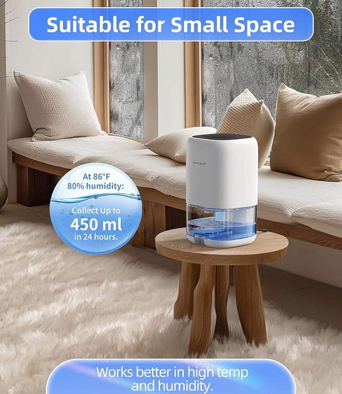 Dehumidifier, 35 OZ Small Dehumidifiers - Image 3