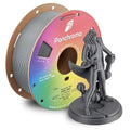 Panchroma PLA Steel Grey 3D Printer Filament, 1kg Spool, High Speed Printing by Polymaker