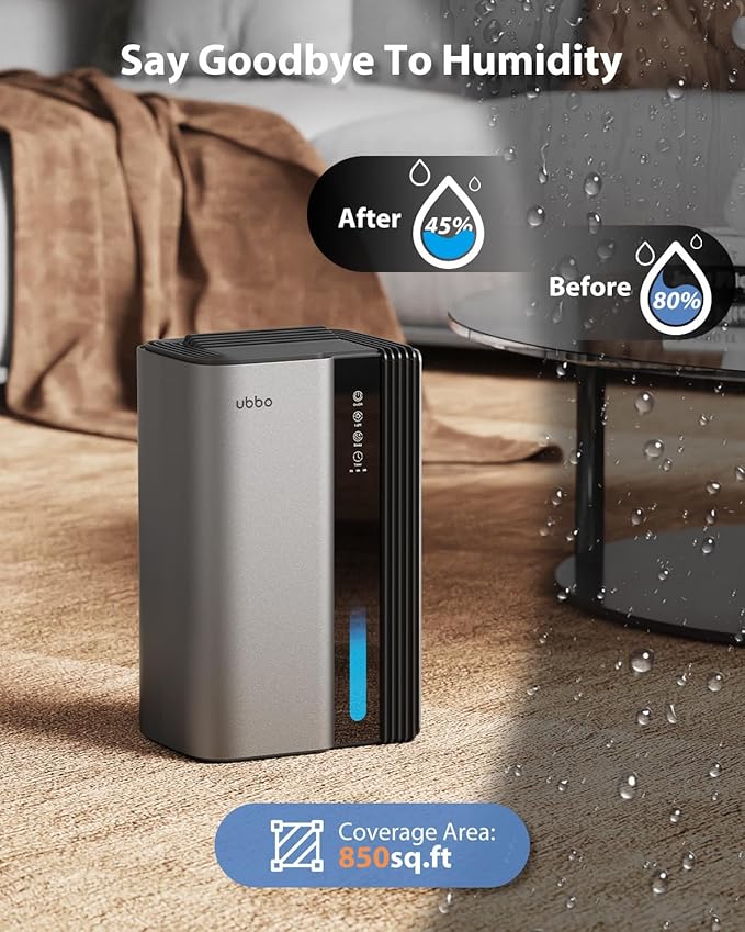 95oz Dehumidifiers for Home, 1000 Sq.Ft Dehumidifier - Image 2