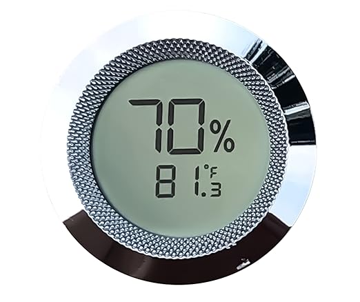 Prestige Import Group Round 2" Digital Hygrometer Thermometer - Image 2