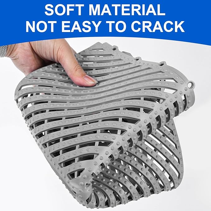 MYFAMIREA Modular Interlocking Cushion 12 Pack 11.8" x 11.8" Rubber Floor Tiles - Image 3