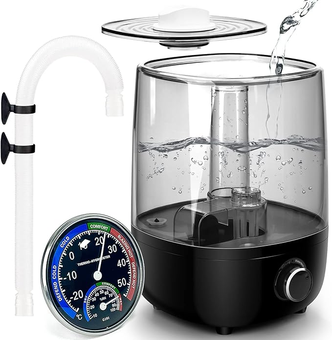 Top fill Reptile Fogger Terrariums Humidifier Fog Machine Mister - Image 8