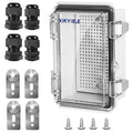 Waterproof Outdoor Project ABS Plastic Junction Box IP67 Weatherproof Dustproof by XINYIELE