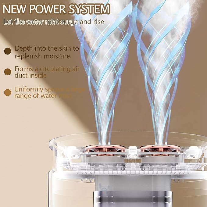 Humidifiers for Bedroom, Cool Mist Humidifiers Room Humidifier Colorful - Image 3