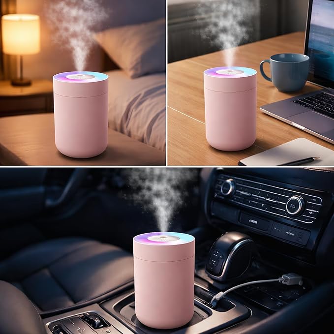 230ML Humidifier for Bedroom, Air Humidifier for Home, Plant Humidifiers Indoor - Image 5