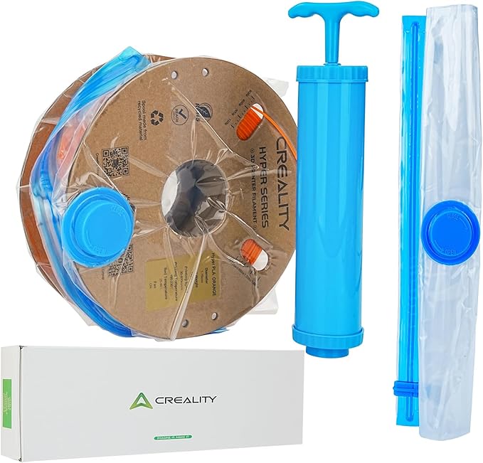 Creality Filament Storage Bag Vacuum Kit-10Pack Cleaning Drying Sealed Bags by Skouphy