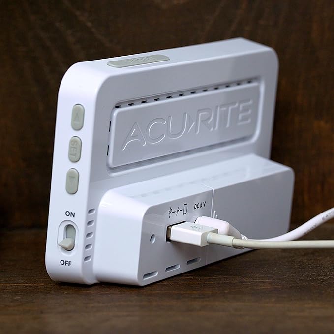 AcuRite Intelli-Time Digital Alarm Clock - Image 6