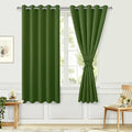 Hiasan Blackout Curtains for Bedroom, 60 x 63 Inches Length by Hiasan