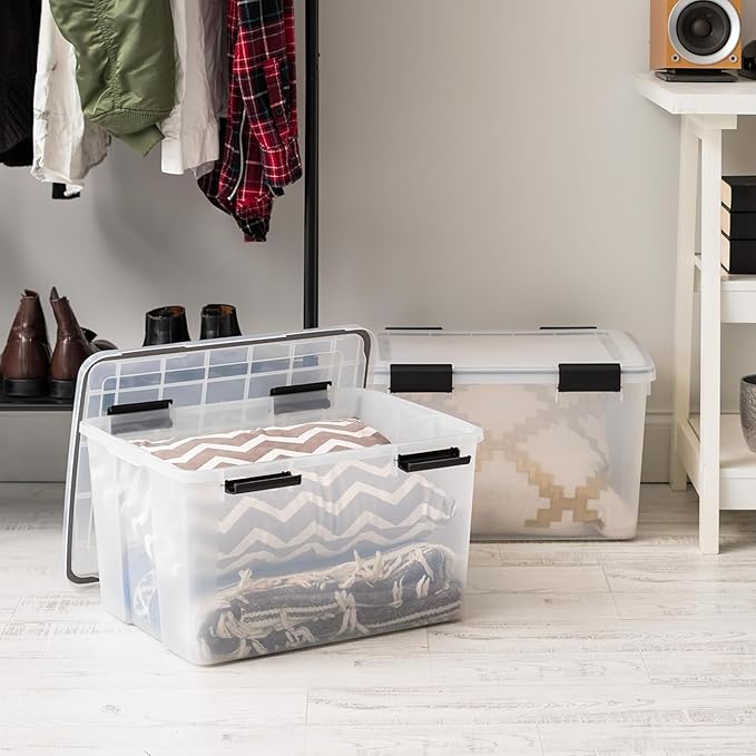 IRIS USA WeatherPro 47 Qt Storage Bins - Image 5