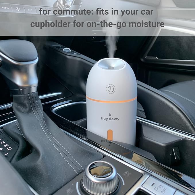 Hey Dewy Wireless, Rechargeable, Skin-Nourishing, Portable Cool Mist Humidifier - Image 4