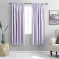 DONREN Lavender Purple Room Darkening Curtains by DONREN