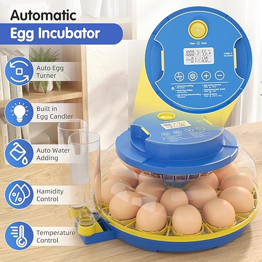 Chicken Egg Incubators for Hatching Eggs, 18 Egg Incubator - Image 7