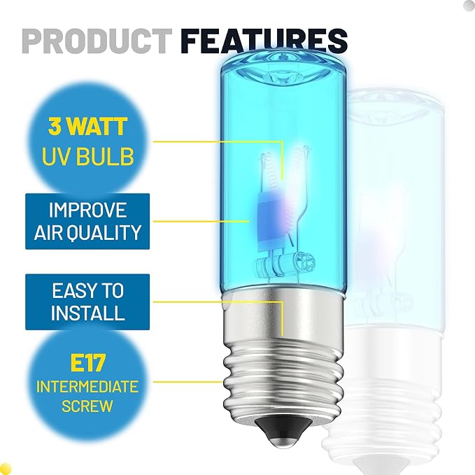 ANTOBLE 3W LB1000 UVC Replacement Bulb Compatible - Image 4