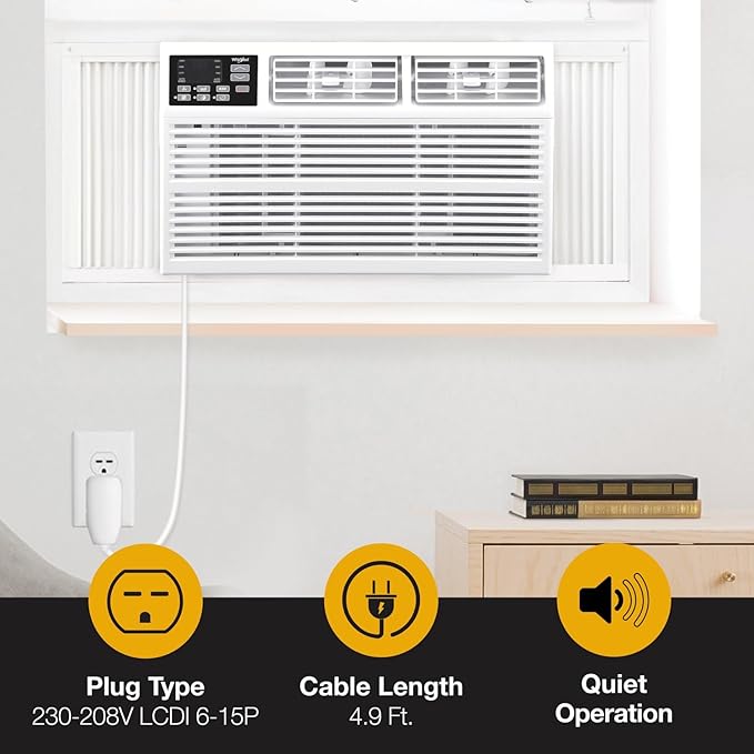 Whirlpool 18, 000 BTU Window Air Conditioner - Image 6