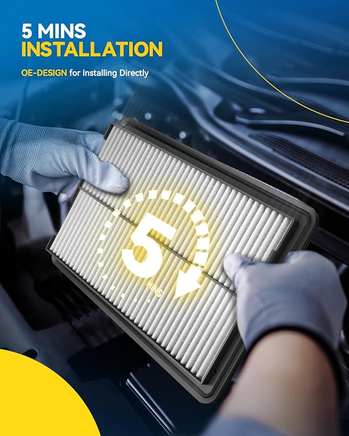 PHILTOP Engine Air Filter CA10013 Replacement - Image 7