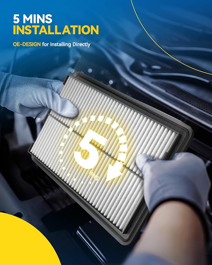 PHILTOP Engine Air Filter, CA12089 Compatible - Image 6