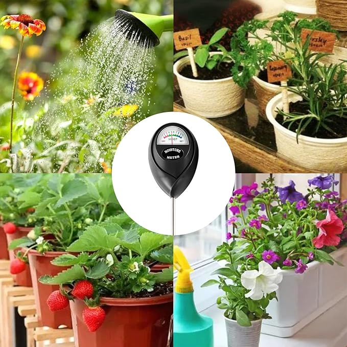 Soil Moisture Meter, 2 Pack Plant Water Meter Soil Meter Moisture Sensor - Image 5