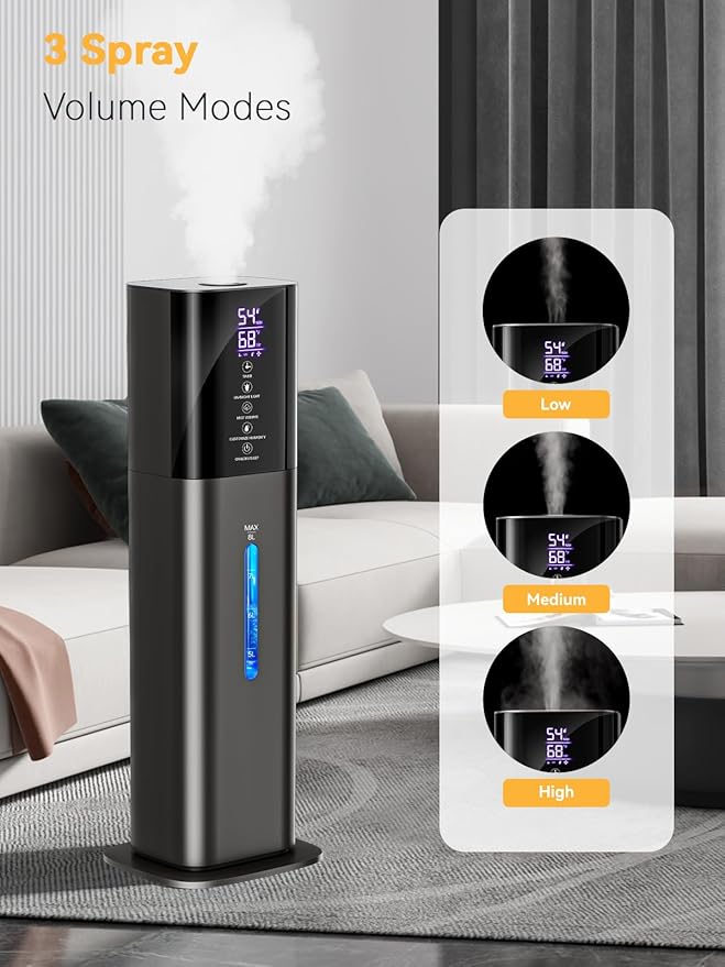 Humidifiers for Bedroom, 8L Quiet Humidifiers for Large Room - Image 6
