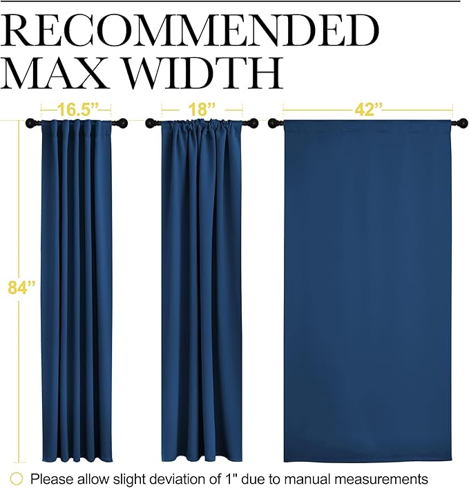 NICETOWN Vertical Blinds Window Curtain Panels - Image 7