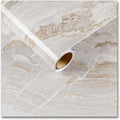 CRE8TIVE Beige Gold Liquid Marble Contact Paper by CRE8TIVE