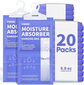 Moisture Absorbers 20 Pack, 9.8 Oz Compact Dehumidifier Bags & Packs, Moisture by Ksend