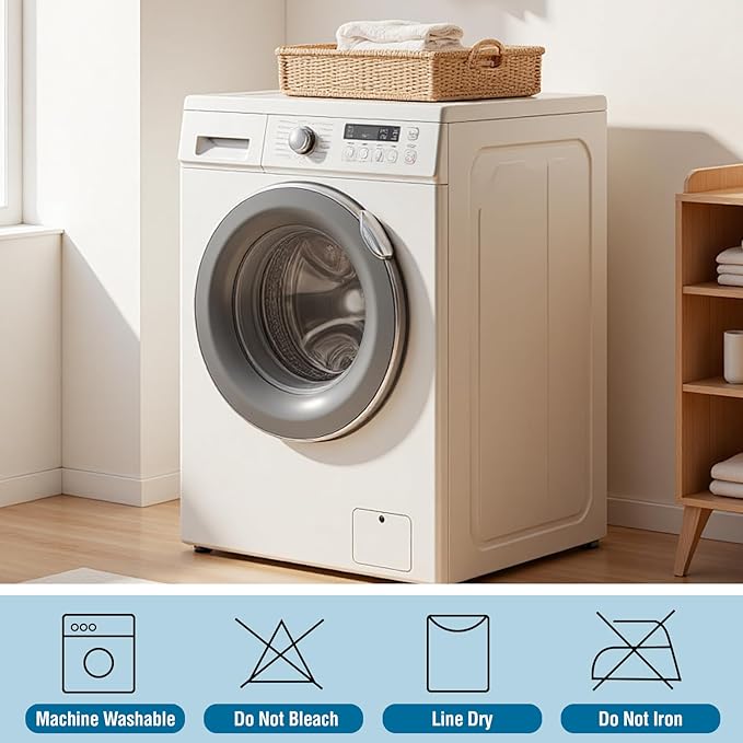 H.VERSAILTEX Velvet Stretch Couch Cushion Cover Plush Cushion Slipcover - Image 7