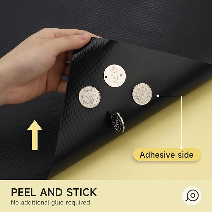 WochiTV Adhesive Shelf Liner 23.6 X 240 Inches Peel and Stick Kitchen Liner - Image 4